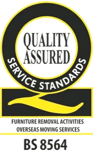 BS 8564 quality accreditation for removals and storage