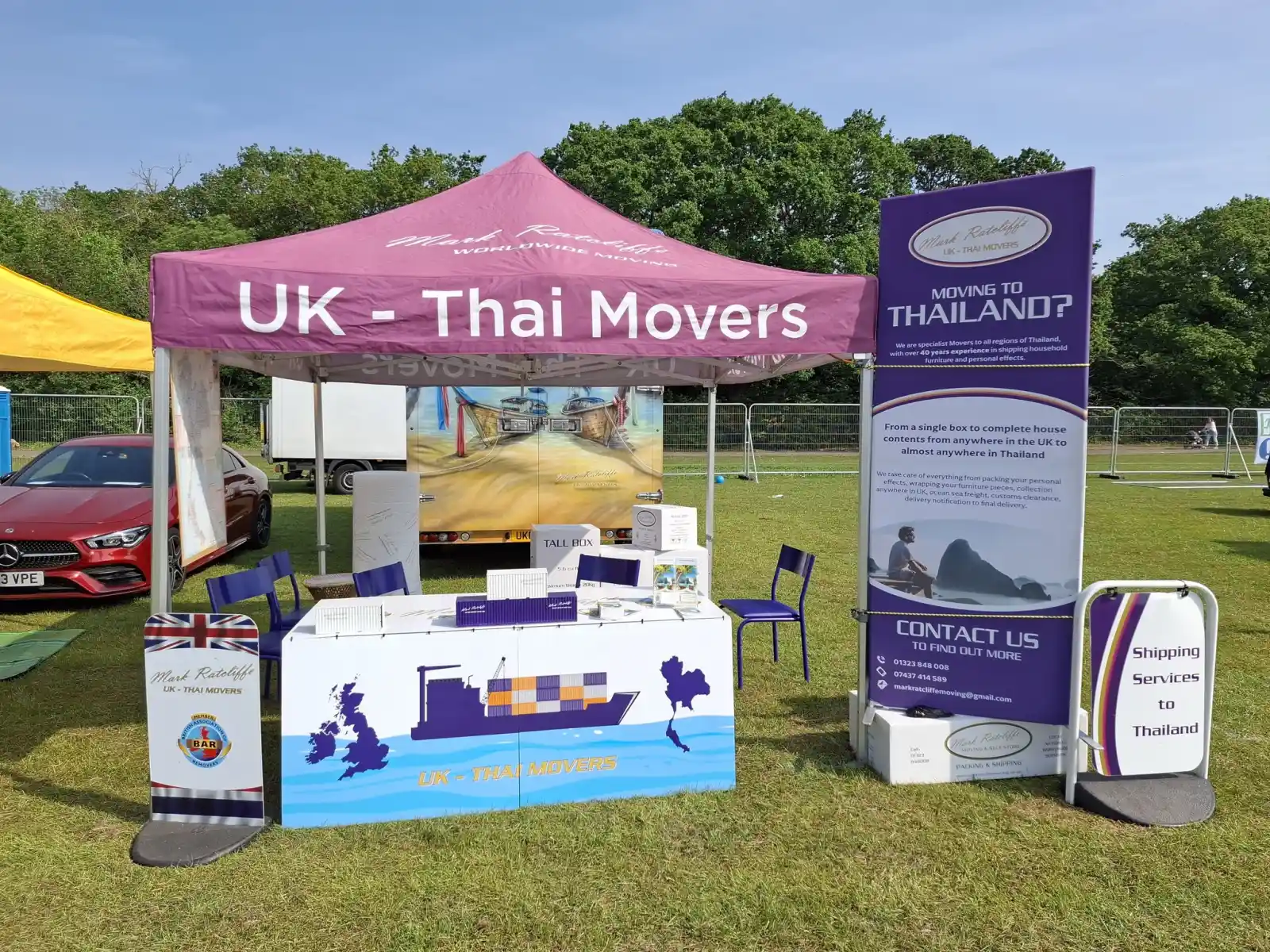 Wimbledon Thai festival shipping with Mark Ratcliffe